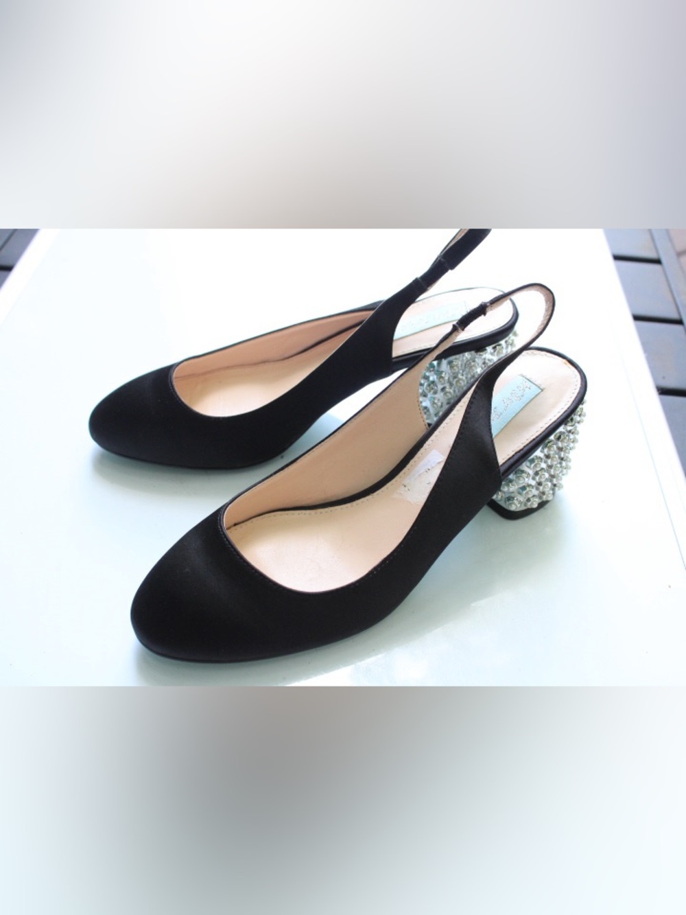 Betsey Johnson sling back pumps - Picture 11 of 12